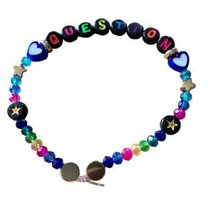 Taylor Swift Handmade Friendship Beaded Bracelet
“Question”